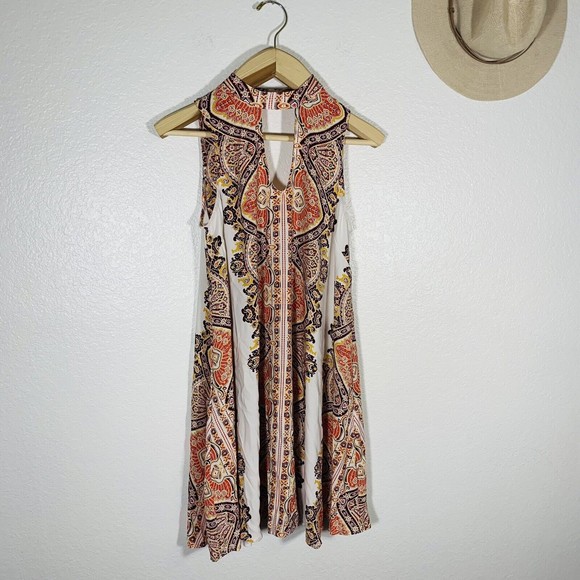 Xhilaration Egyptian Sleeveless Boho Hippy dress Size Medium Women’s - Picture 4 of 11